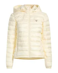 ゲス レディース アウター ジャケット・ブルゾン パファージャケット GUESS Ivory アイボリーのサムネイル