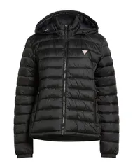 ゲス レディース アウター ジャケット・ブルゾン パファージャケット GUESS Black ブラックのサムネイル