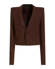 リックオウエンス レディース アウター ジャケット・ブルゾン テーラードジャケット RICK OWENS Chocolate Brown ブラウンのサムネイル