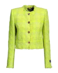 ヴェルサーチ レディース アウター ジャケット・ブルゾン テーラードジャケット VERSACE Lime Green ライムのサムネイル
