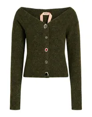 ヌメロ ヴェントゥーノ レディース アウター カーディガン N 21 Military Green グリーンのサムネイル