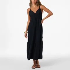 オニール レディース トップス ワンピース ONeill Womens Julez Solidress Black ブラックのサムネイル