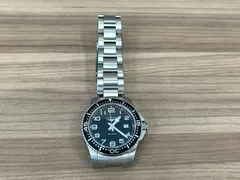 LONGINES ロンジン ハイドロコンクエスト L3.688.4 メンズ クォーツ 腕時計 300m防水 ブラックのサムネイル