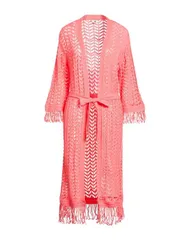 ツインセット レディース アウター カーディガン TWINSET Salmon Pink ピンクのサムネイル