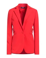 トラサルディ レディース アウター ジャケット・ブルゾン テーラードジャケット TRUSSARDI JEANS Red レッドのサムネイル