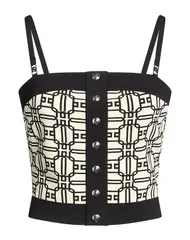 エリザベッタフランキ レディース トップス シャツ ELISABETTA FRANCHI Black ブラックのサムネイル