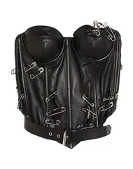 モスキーノ レディース トップス シャツ ビスチェ MOSCHINO Black ブラックのサムネイル