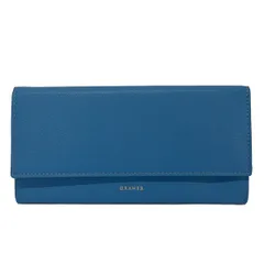 Drawer(ドゥロワー) 長財布美品  ライトブルー レザーのサムネイル