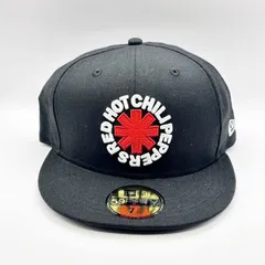 未使用 希少  Red Hot Chili Peppers New Eraニューエラ キャップ ブラック レッド レッドホットチリペッパーズ レッチリ ロゴ 59FIFTY cap 帽子 7 3/8 58.7cmのサムネイル
