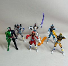ロックマンエグゼ ロッキンアクション 5体セット フィギュア バンダイ