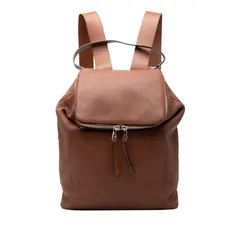 ロエベ アナグラム ゴヤ リュック バックパック ブラウン レザー レディース LOEWE【1-0269530】のサムネイル