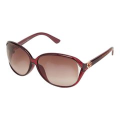 GUCCI サングラス インターロッキング ハート GG レッド - メルカリ