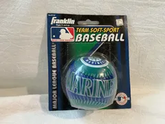 MLB シアトル・マリナーズ ソフトボール 未開封 Franklin 野球グッズ MLB Seattle Mariners Soft Baseball Franklin New Old Stock