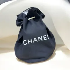 ☆(極美品)CHANEL シャネル ノベルティ 巾着 保存袋 ダストバッグ ブラック 非売品のサムネイル