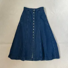 Acne Studios アクネストゥディオズ ボタン ロング デニム スカートのサムネイル