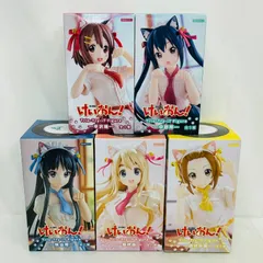 けいおん Trio-Try-iT プライズ フィギュア 5個 まとめ セット / K-ON 平沢唯 中野梓 秋山澪 琴吹紬 田井中律のサムネイル