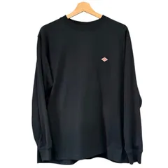 DANTON ダントン クルーネックロングスリーブTシャツ DT-C0200 TCB S ブラック 15453のサムネイル