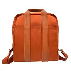 エルメス HERMES アカプルコ サックアド オレンジ シルバー金具 トワル/ナイロンキャンバス レディース リュック・デイパックのサムネイル