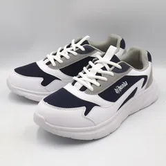 dj honda ディージェーホンダ DJ368 幅広 軽量 快適 スニーカーメンズ ホワイト/ネイビー 、ブラック 新品 DJホンダのサムネイル