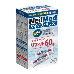 1個 NeilMed ニールメッド 鼻洗浄 鼻うがい製品 サイナスリンス リフィル 60包 SRR-60のサムネイル