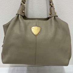 A4収納可能】ATAO ファンクヴィ レザー アーモンド フリンジ ゴールド