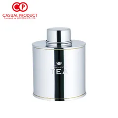 新品 CASUAL PRODUCT コロネ ティーキャディー【ステンレス 茶葉 保存容器 キャニスター 茶筒 カジュアルプロダクト 青芳製作所】のサムネイル