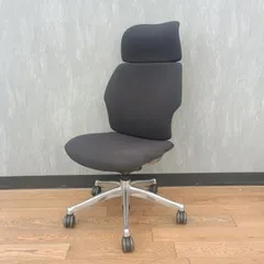ヒューマンスケール 関家具 オフィスチェア 肘なし フリーダムヘッドレストチェア HumanScale 2018年製 ブラック 肘無し デスクチェア チェア イス 椅子 中古のサムネイル