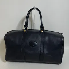2606-160｜ロンシャン ボストンバッグ レザー ブラックのサムネイル
