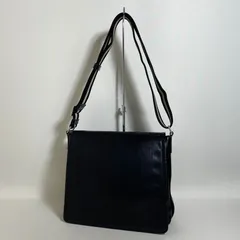 2607-8｜バリー トレスポ ショルダーバッグ レザー ブラックのサムネイル