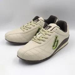 dj honda ディージェーホンダ DJ202 ロゴスニーカーメンズ ベージュ/ダークブラウン 新品 アウトレット DJホンダのサムネイル