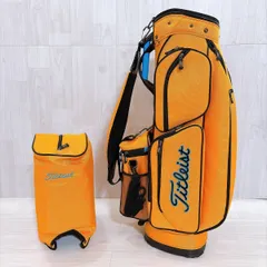 Titleist タイトリスト キャディバッグ ゴルフバッグ ナイロン 5分割 カート 脱着式サブバッグ G-0557のサムネイル