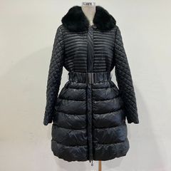 美品　高級　伊太利屋　フォックスファー　ダウンコート 超高級☆伊太利屋 イタリヤ オールフォックスファーコート ダウン
