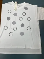 ノースオブジェクト　LILASIC  前側輪っか刺繍柄半袖Tシャツのサムネイル