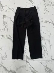 A.P.C. アーペーセー ブラック ワンタック 밴딩 スラックスのサムネイル
