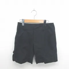 ジャイロ JAYRO パンツ ショート ロールアップ ジップフライ 無地 シンプル S 黒 ブラック /TT33のサムネイル