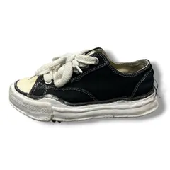 参考上代39,600円 Maison MIHARA YASUHIRO PETERSON ピーターソン ローカットスニーカー メゾンミハラヤスヒロ A01FW702 ブラック 37 2273G1のサムネイル
