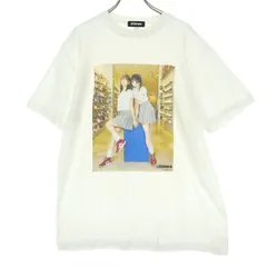 atmos アトモス 千種みのりコラボ 半袖 Tシャツ L ホワイト レディース 古着のサムネイル