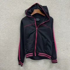 アンブロ BLACKPINK トラックジャージ フーディジップアップ 90 D08854のサムネイル