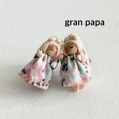 ☆gran papa グランパパ アンフラーイヤリング アクセサリー お洒落