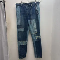 sacai サカイ 21SS Patch Work Denim Pants パッチワークデニムパンツ 21-02512M ブルー系 size::3 【中目黒B06】のサムネイル
