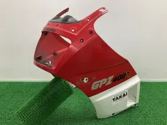 GPZ400R アッパーカウル パール/赤 55028-1086/55028-1089 カワサキ