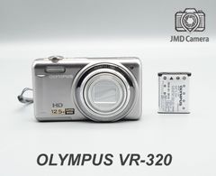 OLYMPUS VR-320 シルバー コンパクトデジタルカメラ 動作確認済み