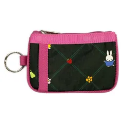 LESPORTSAC(レスポートサック) コインケース美品  ピンク×ダークグリーン×マルチ miffy/いちごのサムネイル