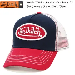VON DUTCH ボンダッチ メッシュキャップ トラッカーキャップ Y2K オーバルロゴワッペン 帽子 VDHT205のサムネイル