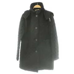 トラディショナルウェザーウェア Traditional Weatherwear キルティングコート フード付き ウール 黒 ブラック /SS ■OS ■GY06のサムネイル