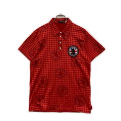 中古 メンズ サンライズ SANRISE 半袖ポロシャツ L 白 ホワイト