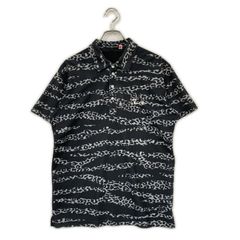 中古 メンズ タングラム TANGRAM 半袖ポロシャツ M グリーン ×CLUBHAUS