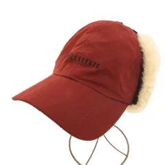 エレクトリック ELECTRIC EAR FLAP LOW CAP 耳当て付きキャップ 帽子 イヤーフラップ フェイクファー 赤 レッド E24F21 /JS ■GY12のサムネイル