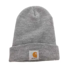 カーハート carhartt ニット帽 ビーニー 帽子 ロゴ グレー /FF ■GY99のサムネイル