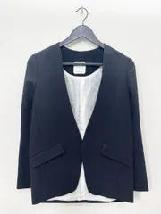 UNITED TOKYO ユナイテッドトウキョウ ノーカラー ジャケット size 1 (M)/黒 ■■レディースのサムネイル